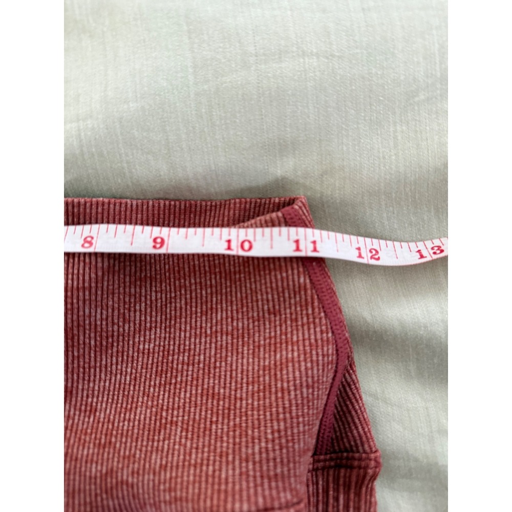 Balance Ribbed Leggings Women's XS Rust‎ High Rise Stretch Athleisure - Picture 5 of 5
